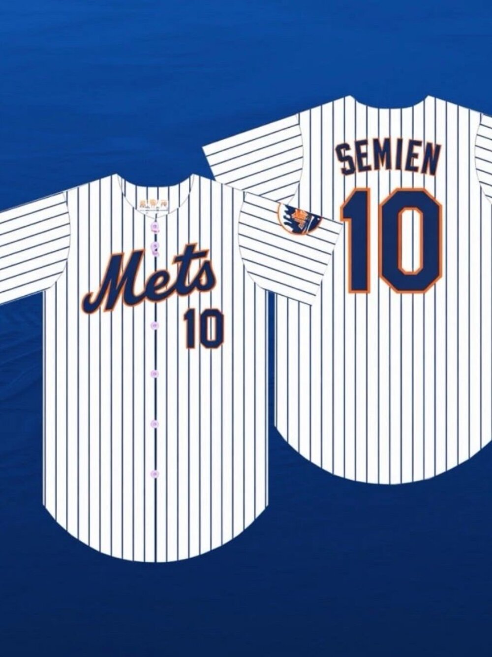 New York Mets Extra Large Semien Replica Jersey, NWT